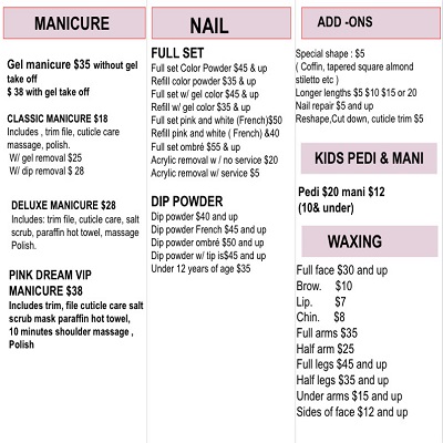Pink Dream Nail Spa in Overton, TX (5)