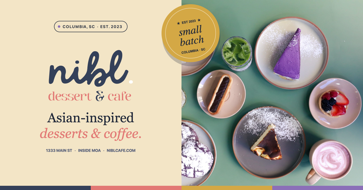 Nibl Dessert and Cafe in Columbia, SC