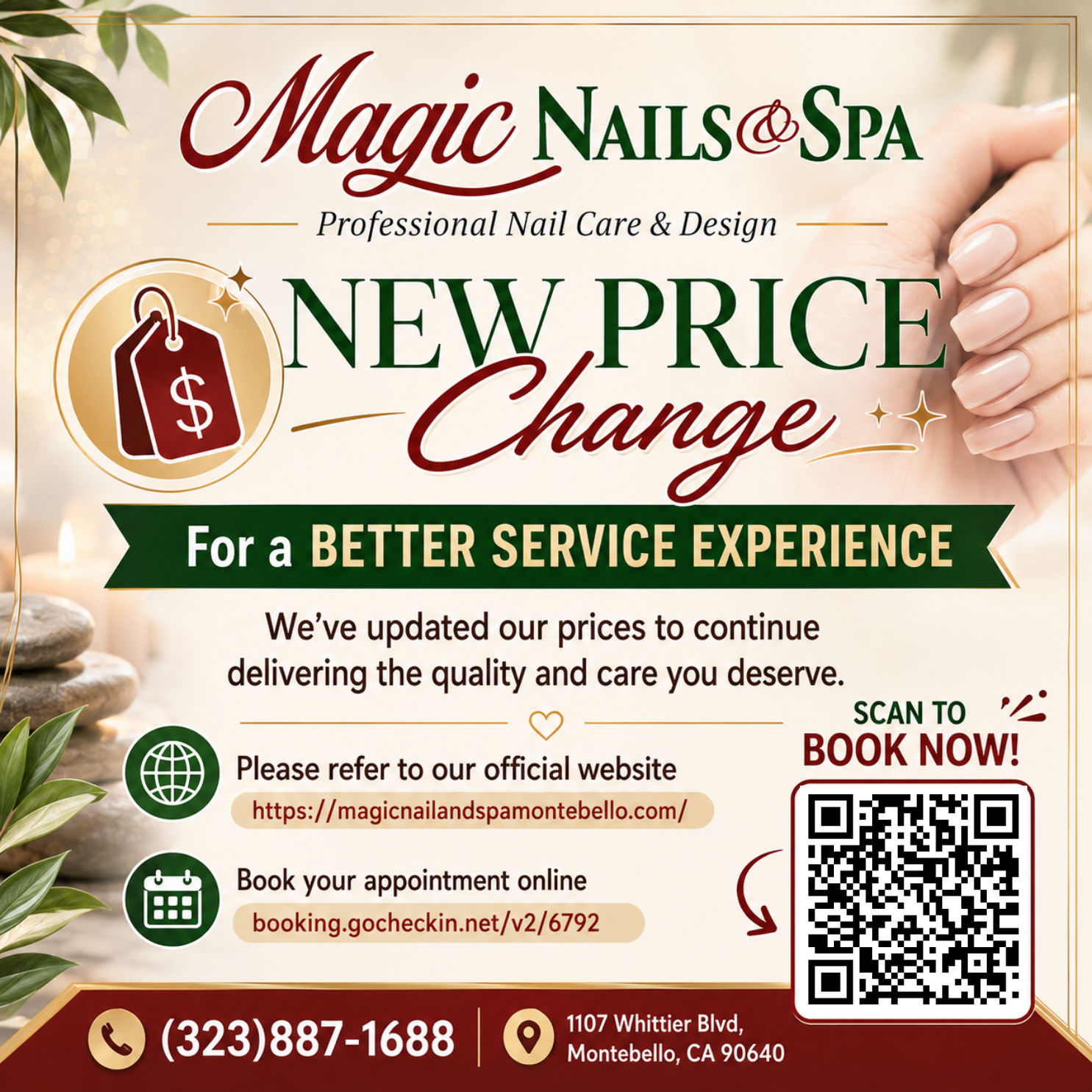 Magic Nails & Spa - Nail Salon Montebello CA in Montebello, CA
