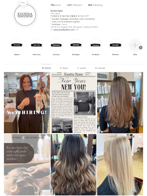 Euodia Salon & Day Spa in Moorpark, CA