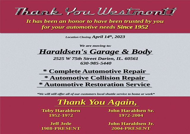 Haraldsen's Garage in Darien, IL (2)