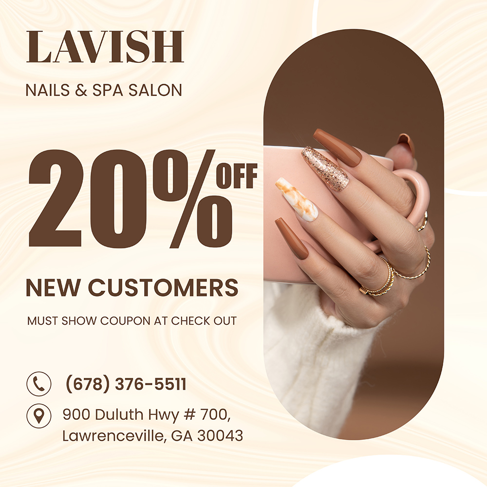 Lavish Nails & Spa (20% OFF New Customers) in Lawrenceville, GA (5)