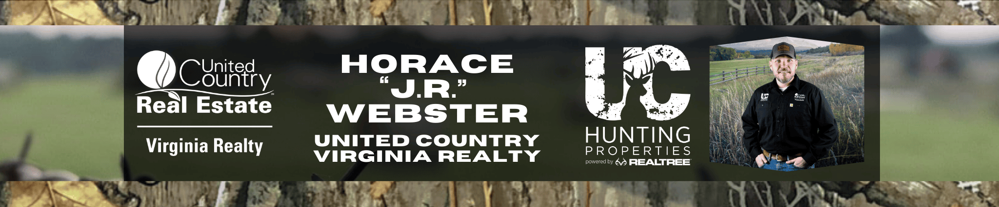 Horace "J.R." Webster, REALTOR, United Country Virginia Realty in Clarksville, VA