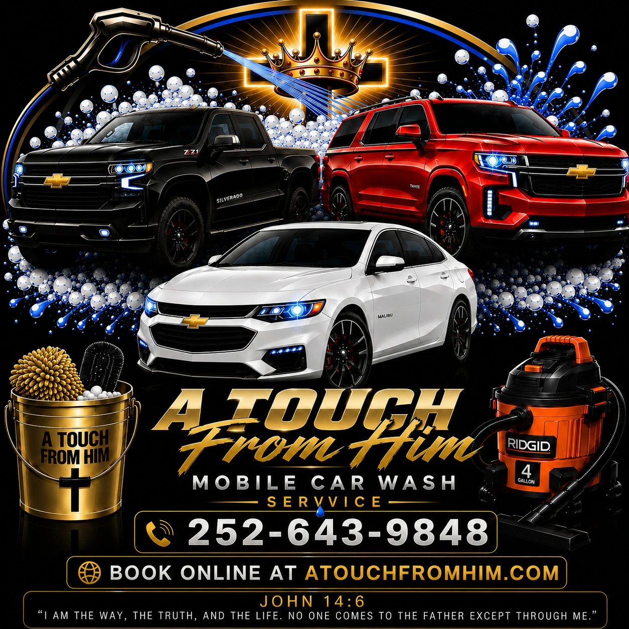 A Touch From Him Mobile Car Wash Service in La Grange, NC (3)