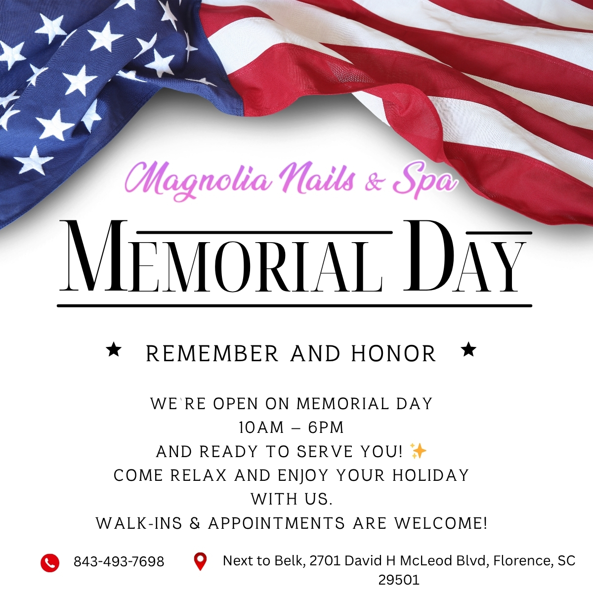 Magnolia Nails & Spa in Florence, SC (2)