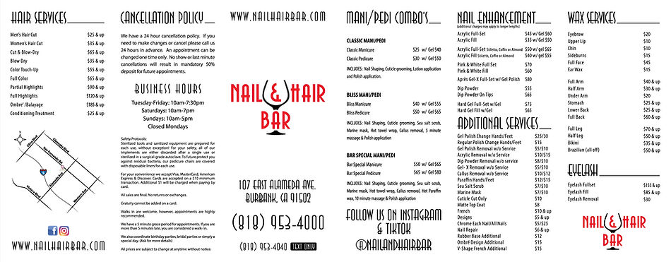 Nail & Hair Bar in Burbank, CA