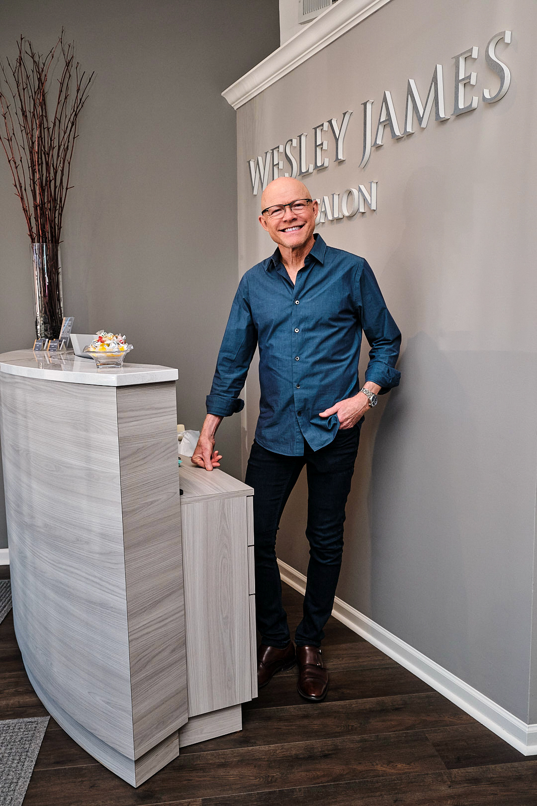 Wesley James Salon in Clarendon Hills, IL
