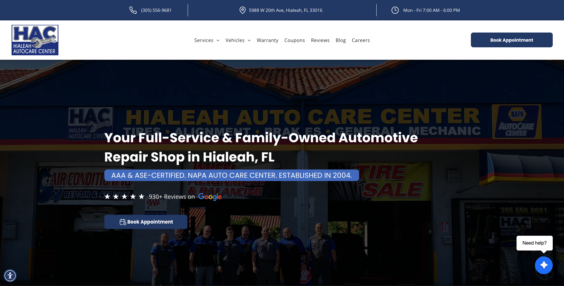 Hialeah Auto Care Center in Hialeah, FL (2)
