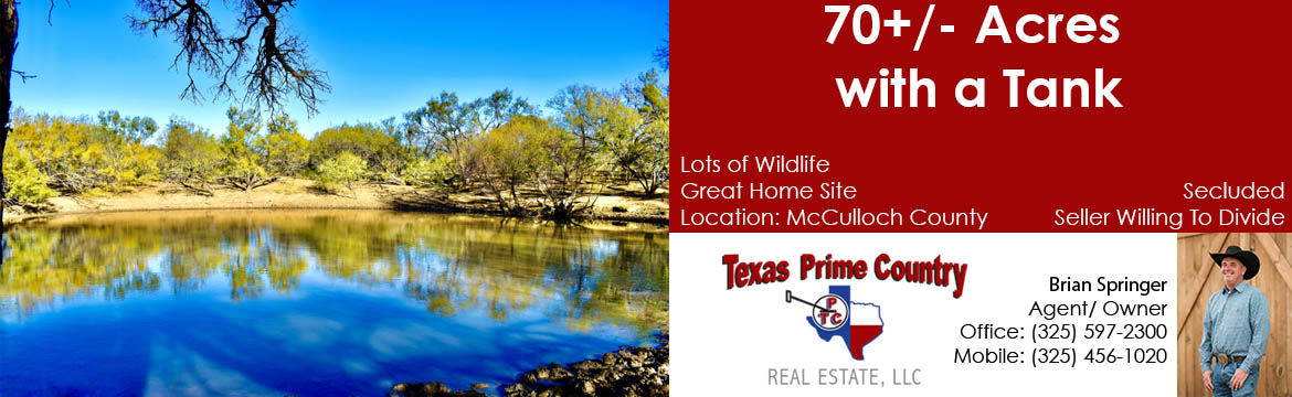 Texas Prime Country Real Estate in Brady, TX (4)