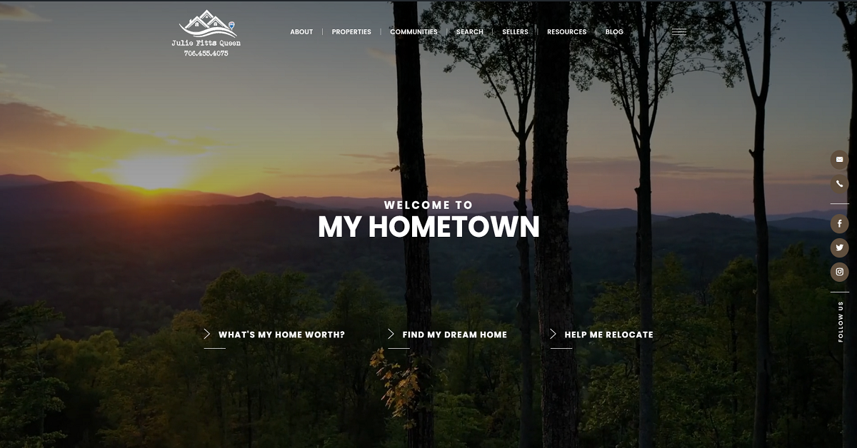 Julie Fitts Queen / Blue Ridge Mountain Real Estate Consultant and Associate Broker in Blue Ridge, GA