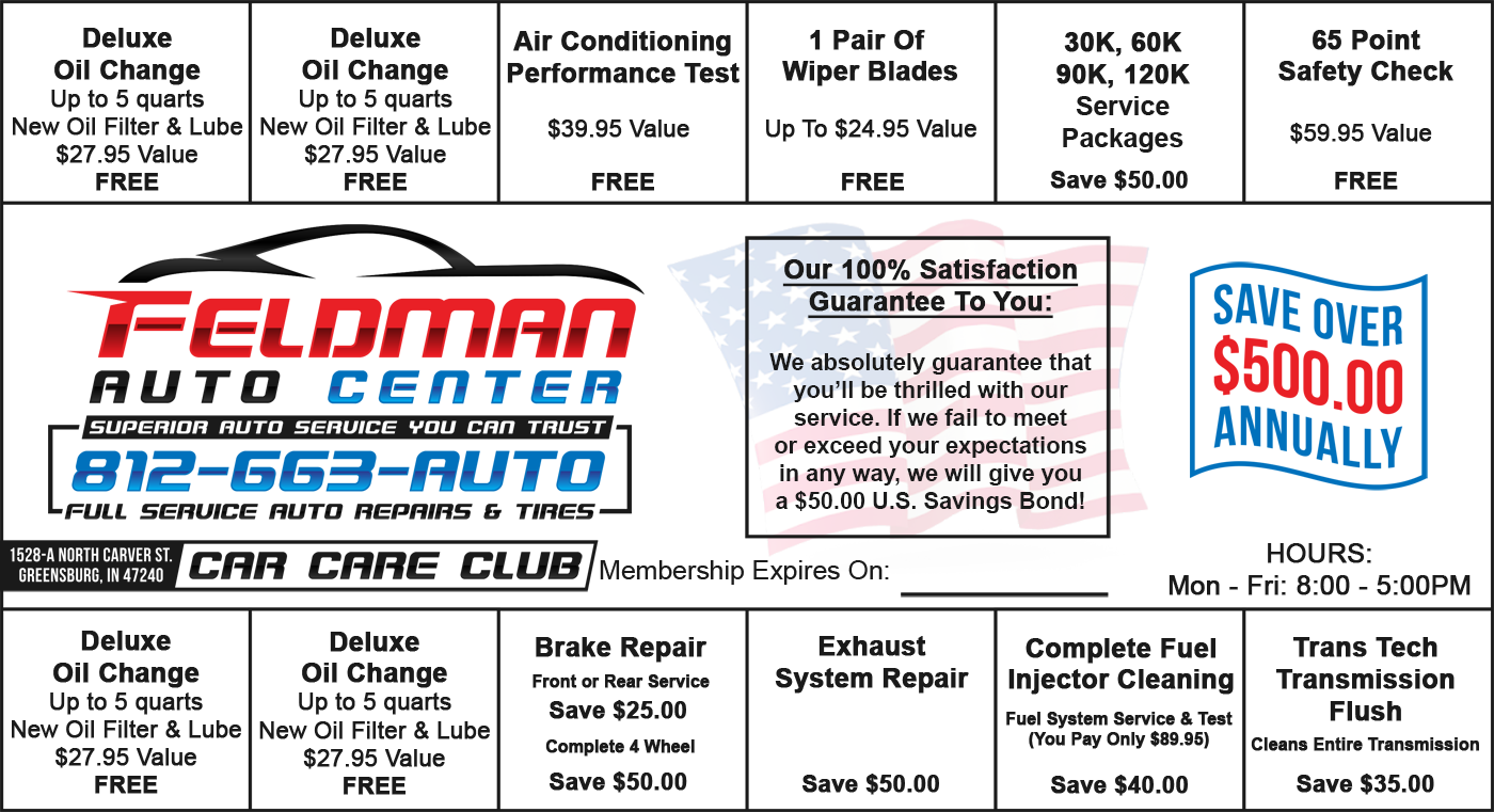 Feldman Auto Center in Greensburg, IN (2)