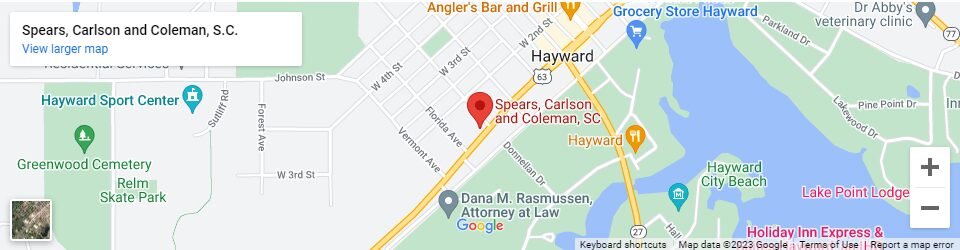Spears, Carlson and Coleman, S.C. in Hayward, WI (4)