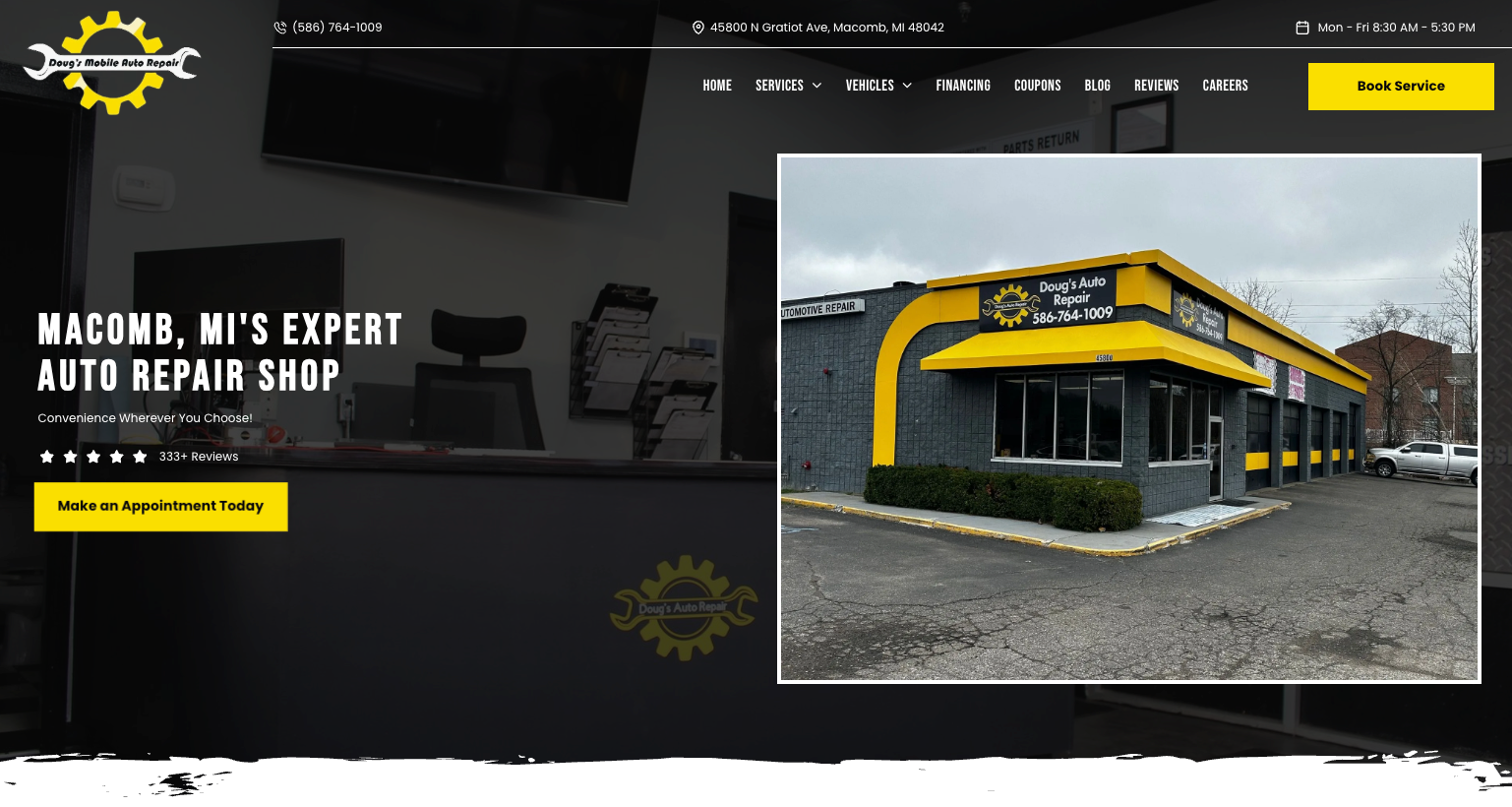 Doug's Mobile Auto Repair, LLC in Macomb, MI