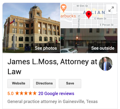 Robertson & Moss Attorneys, LLP in Gainesville, TX (2)