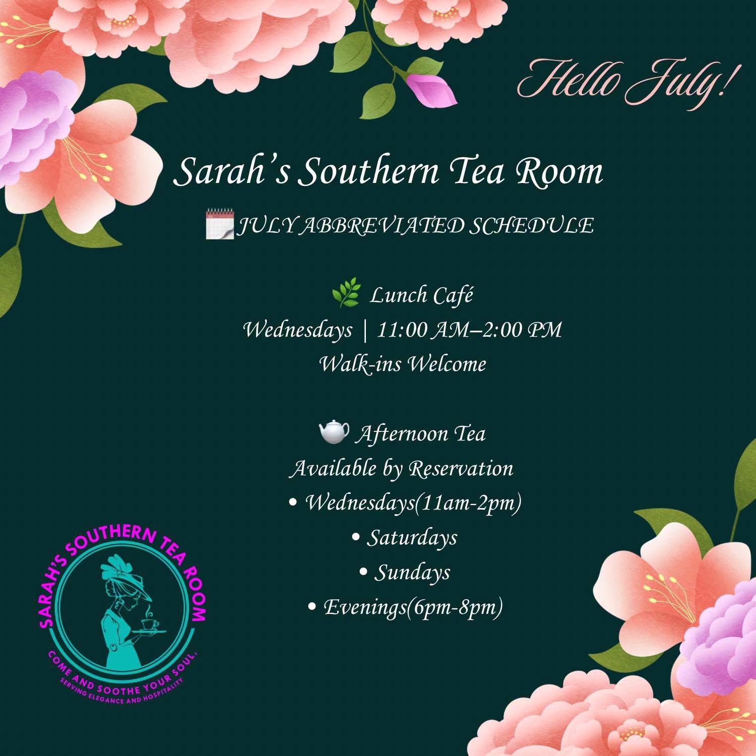 Sarah’s Southern Tea Room & Events in Sumter, SC