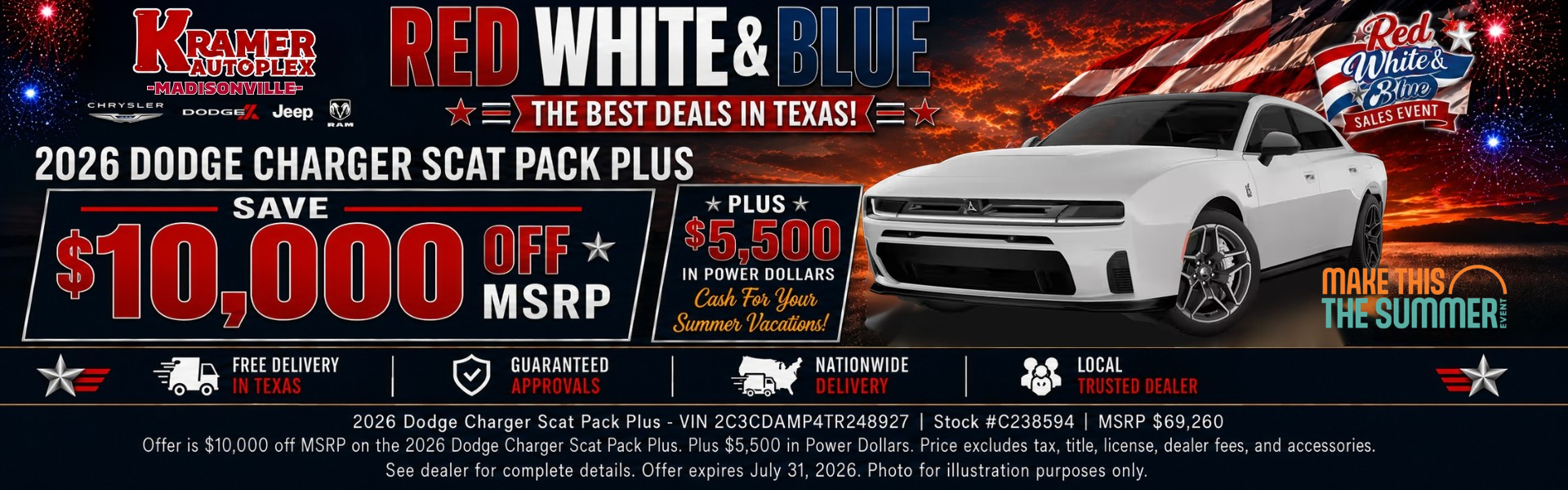 Kramer Chrysler Dodge Jeep Ram Madisonville in Madisonville, TX (2)
