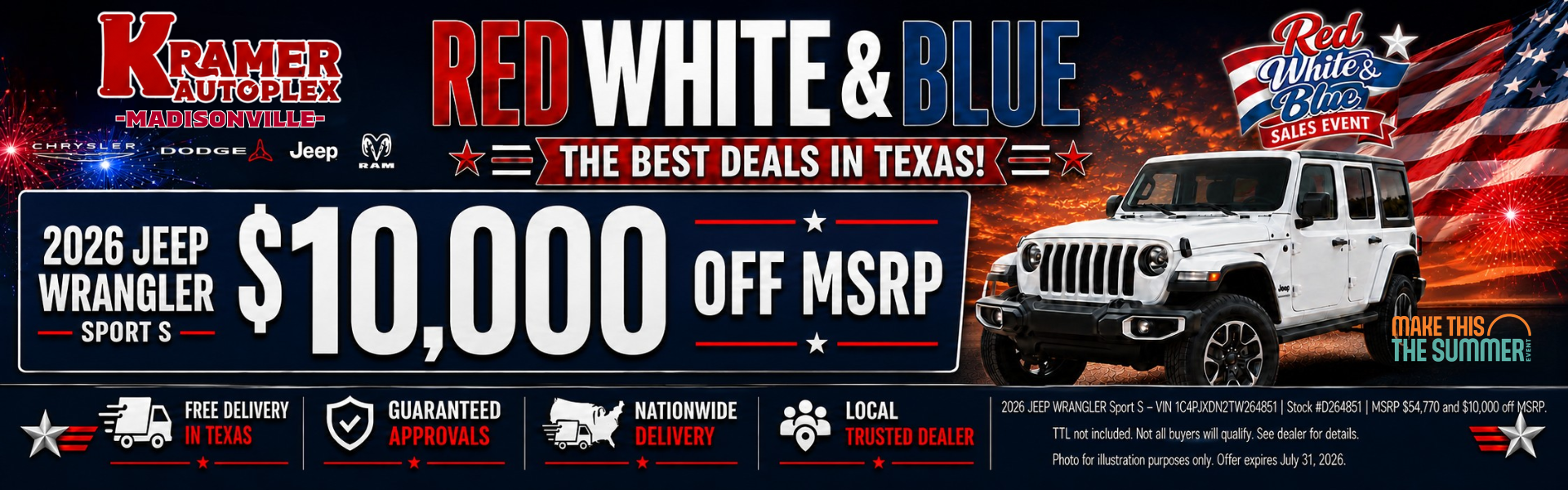 Kramer Chrysler Dodge Jeep Ram Madisonville in Madisonville, TX (5)