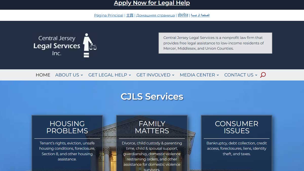 Central Jersey Legal Services, Inc in New Brunswick, NJ (2)