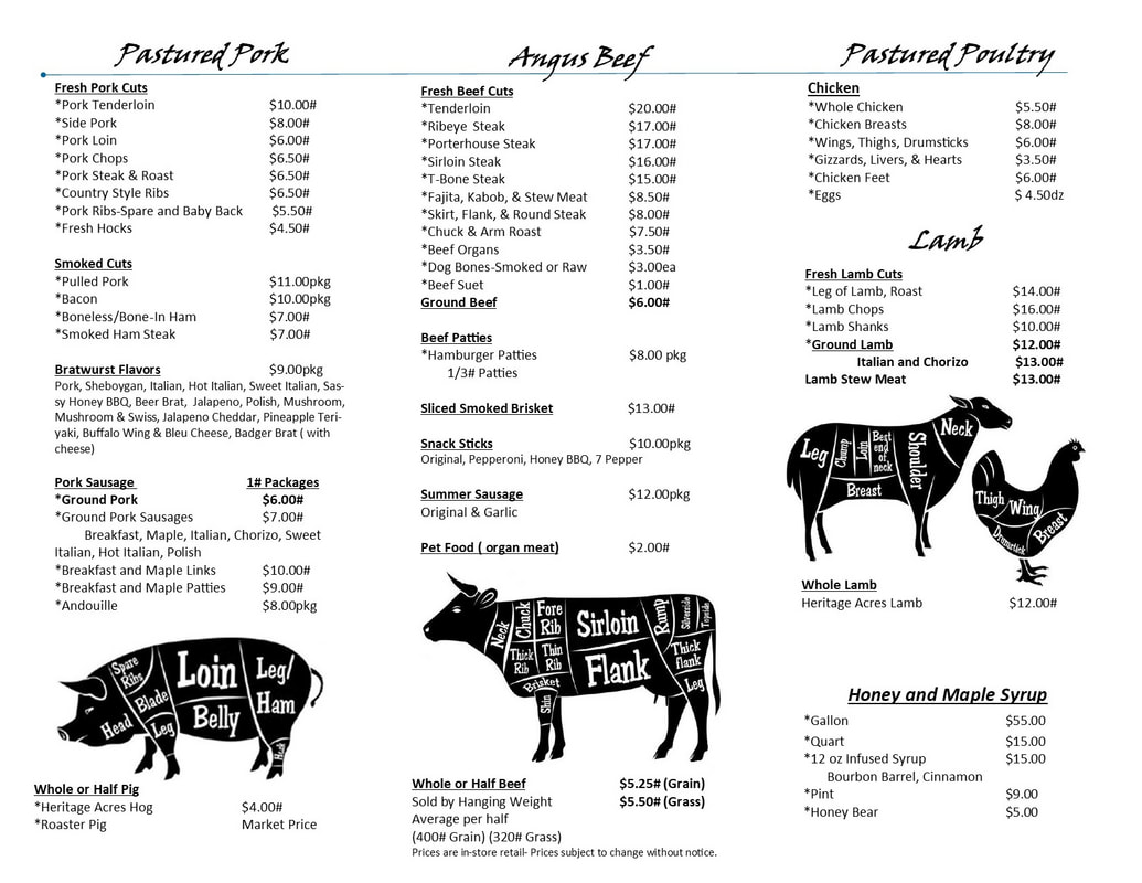 Heritage Meats LLC in Butternut, WI