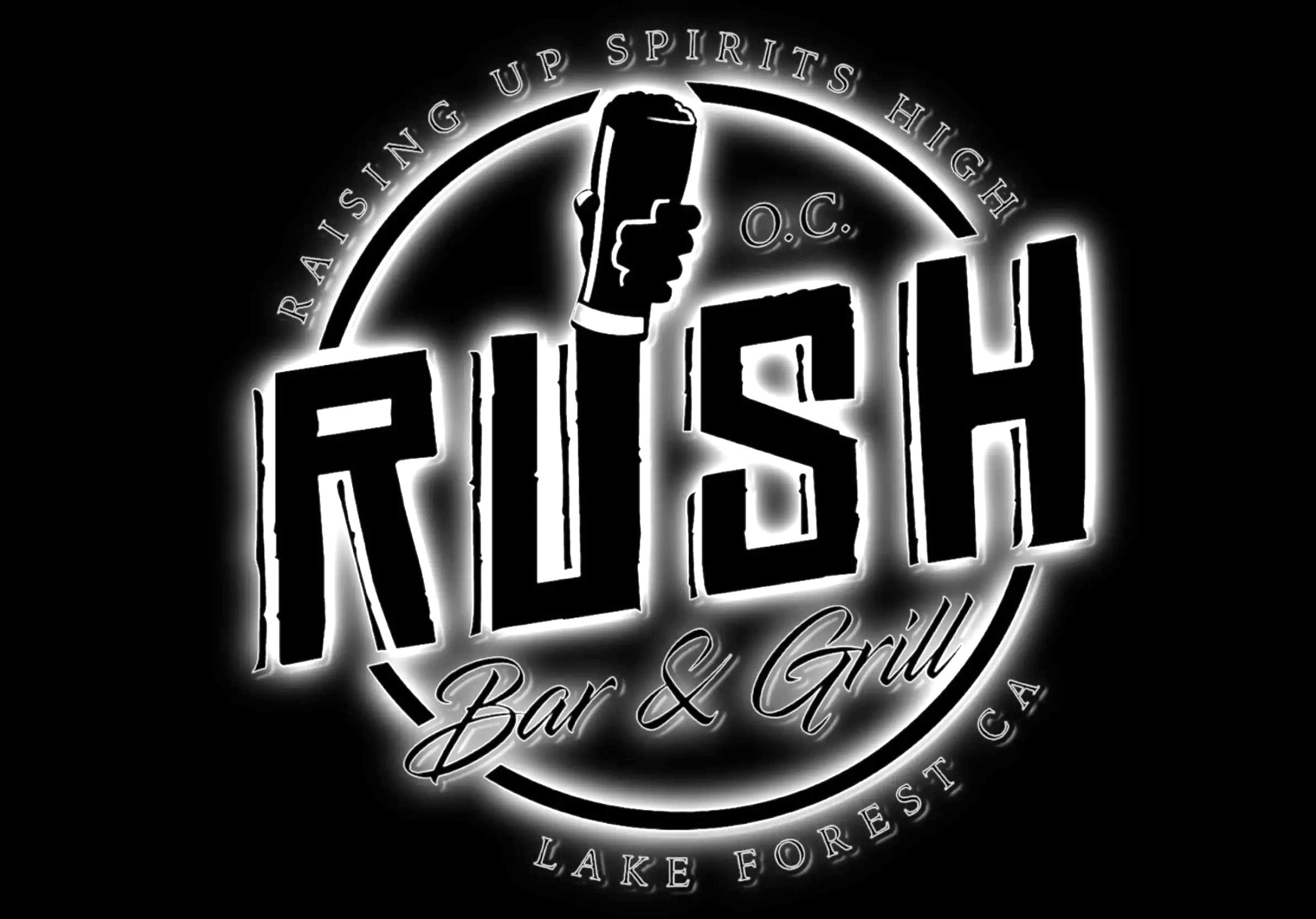 The Rush Bar and Grill in Lake Forest, CA