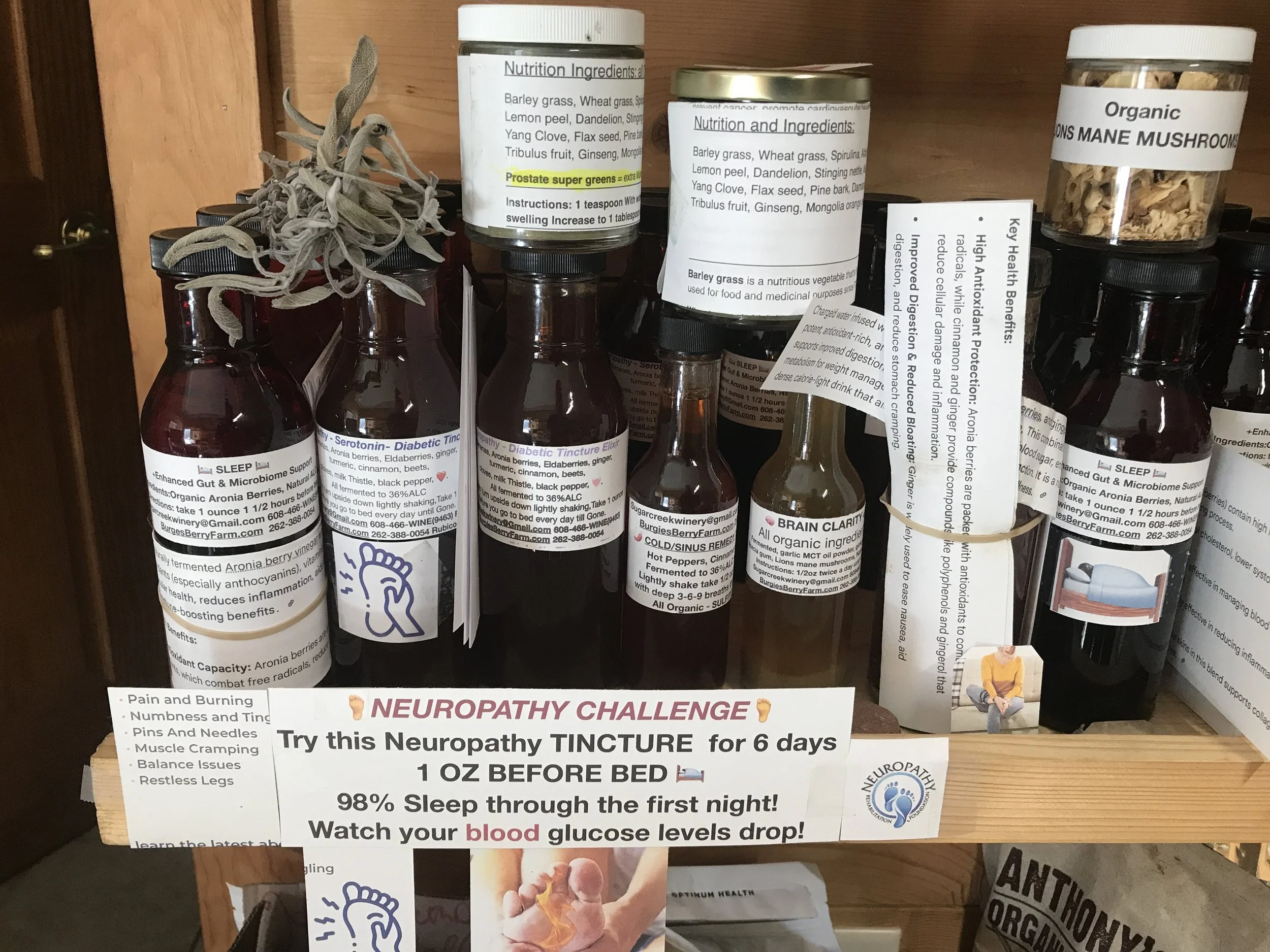 Sugar Creek Winery and Spirits”SULFITE FREE WINE” in Ferryville, WI (2)