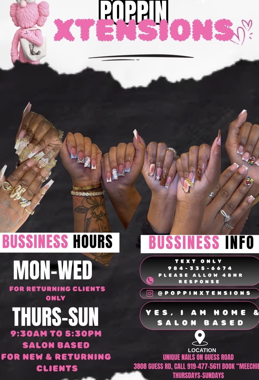 POPPINXTENSIONS in Bahama, NC