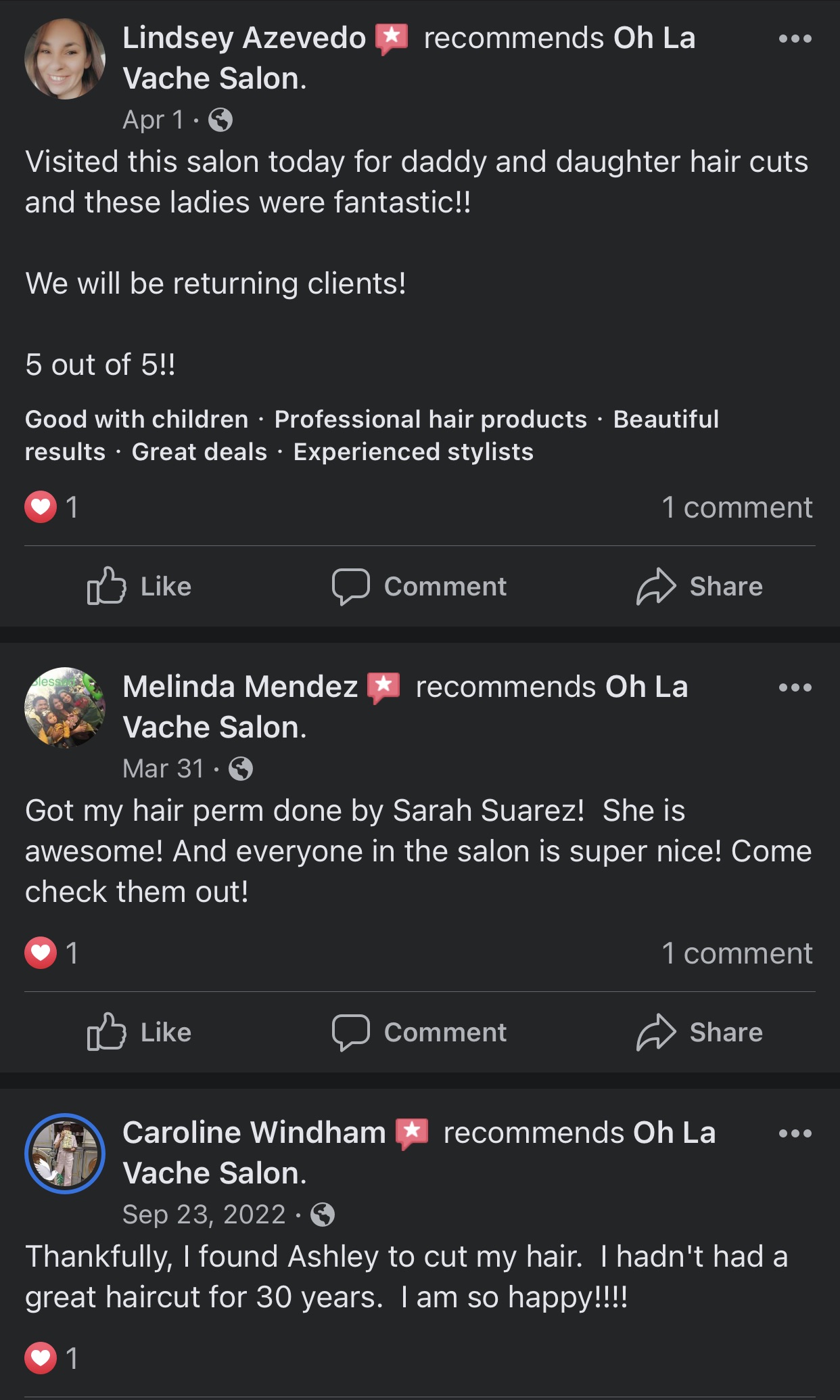Oh La Vache Salon in Waco, TX (2)