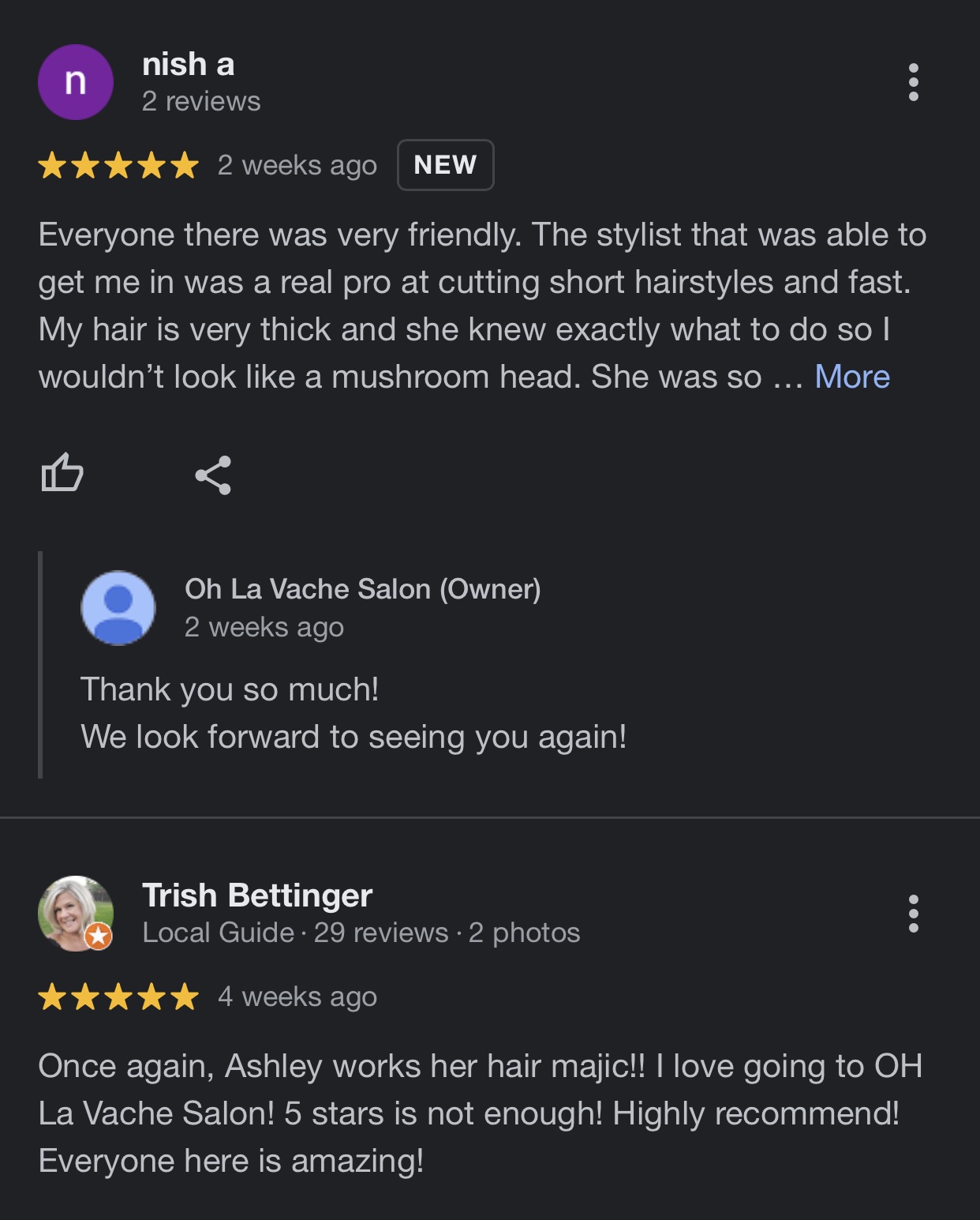 Oh La Vache Salon in Waco, TX (3)