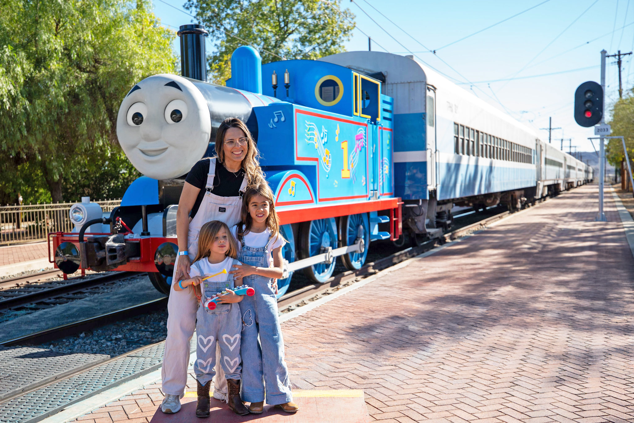 Great Smoky Mountains Railroad Depot in Bryson City, NC