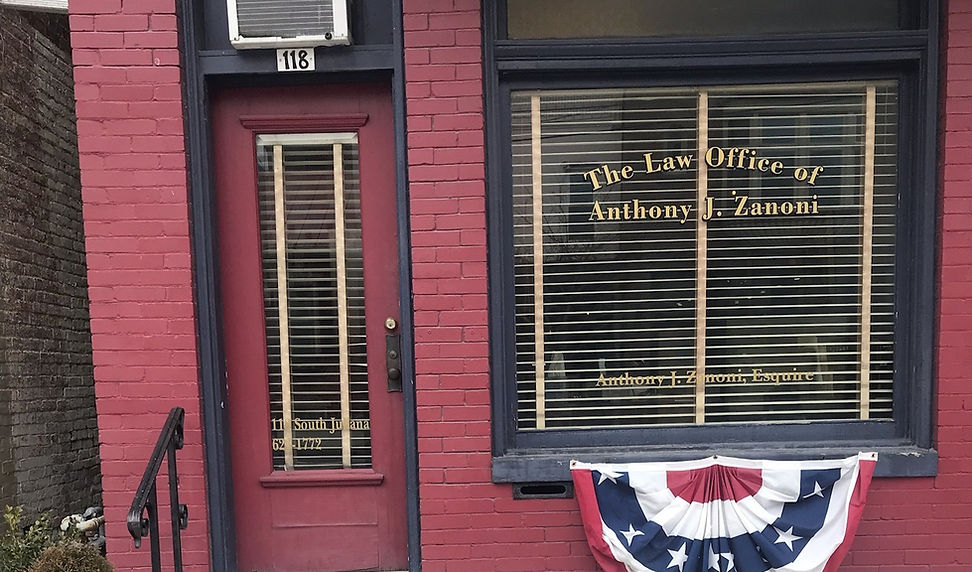 Zanoni, Anthony - Anthony J Zanoni Law Office in Bedford, PA