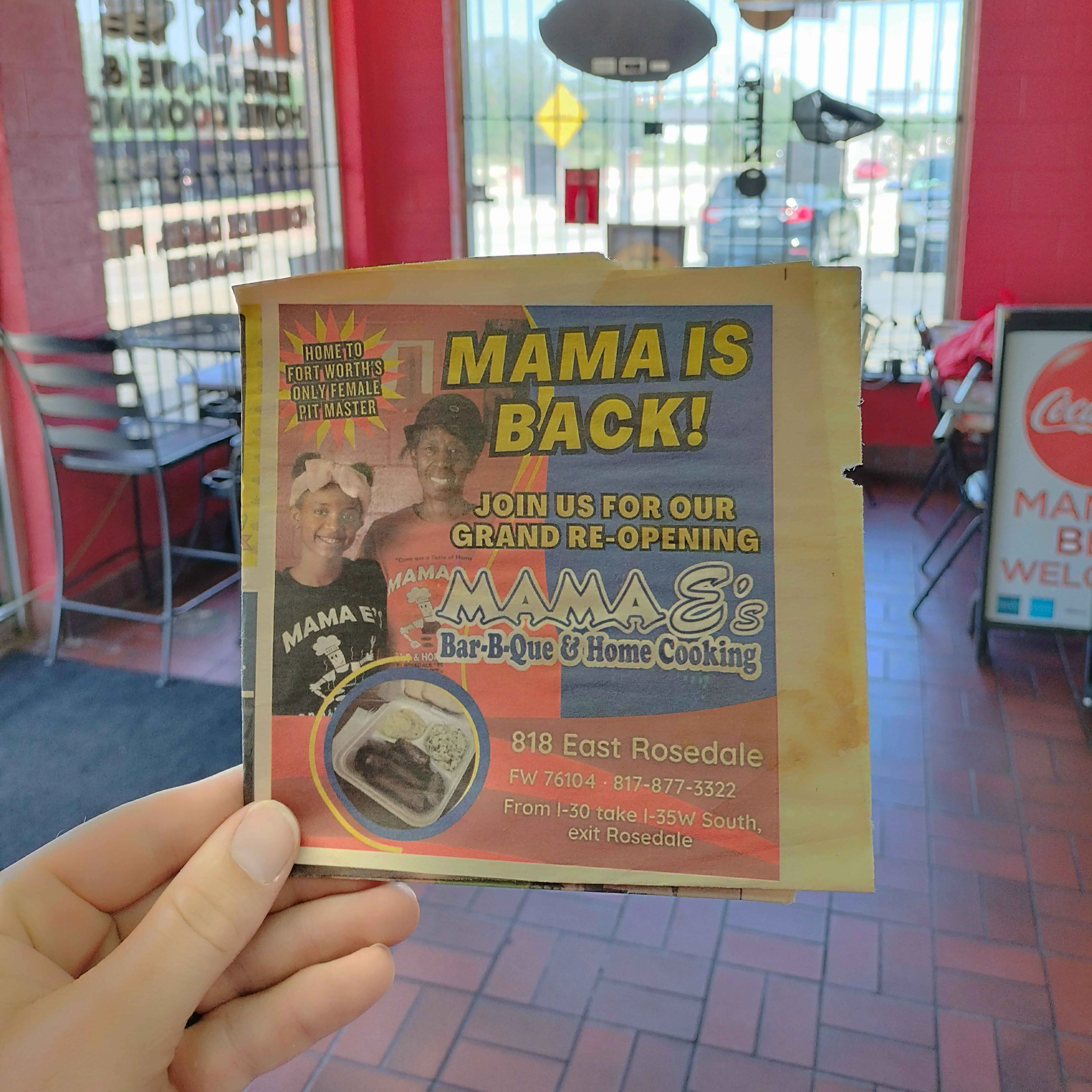 Mama E's B-B-Q & Home Cooking in Fort Worth, TX (2)