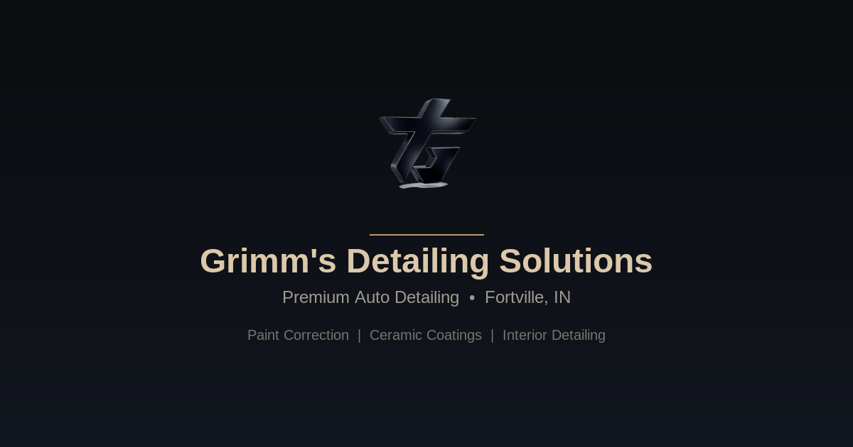 Grimm’s Detailing Solutions in Fortville, IN