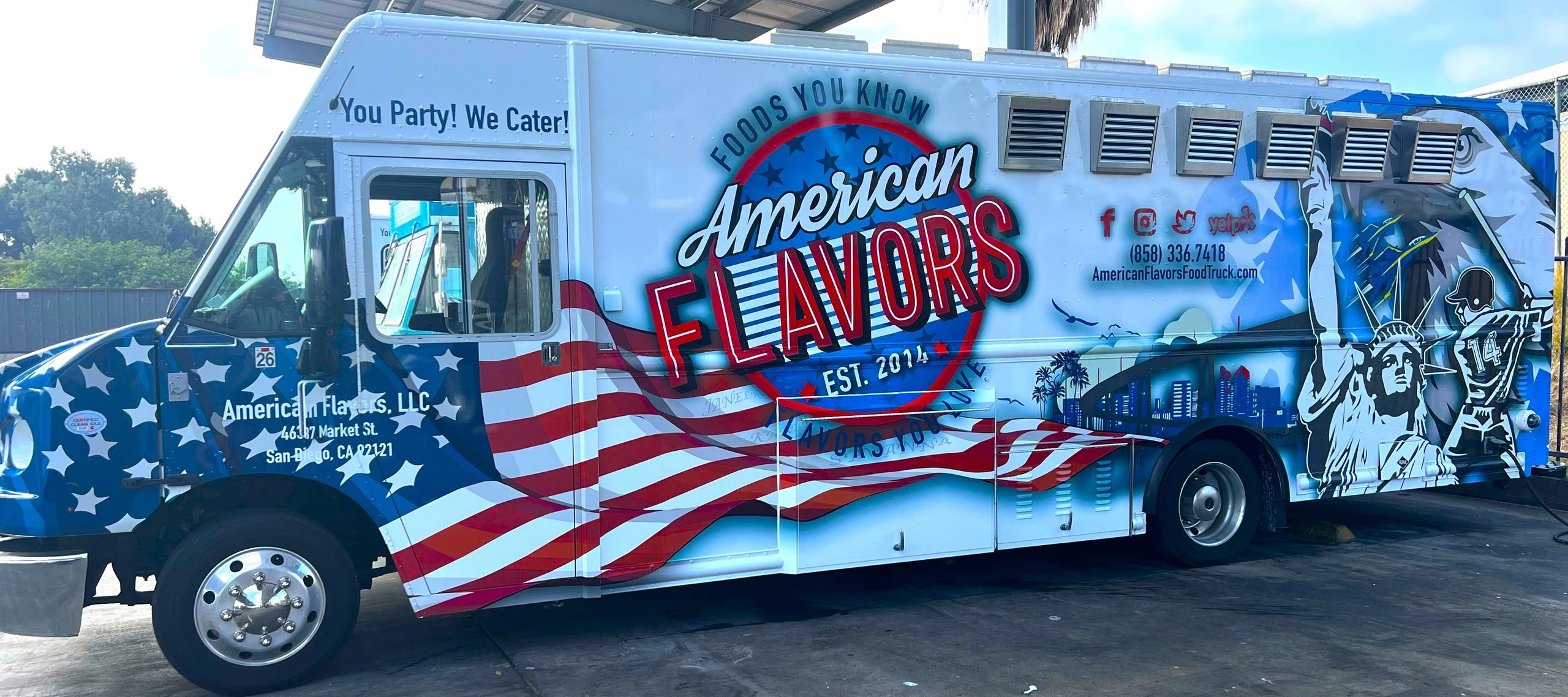 American Flavors Food Truck in Poway, CA