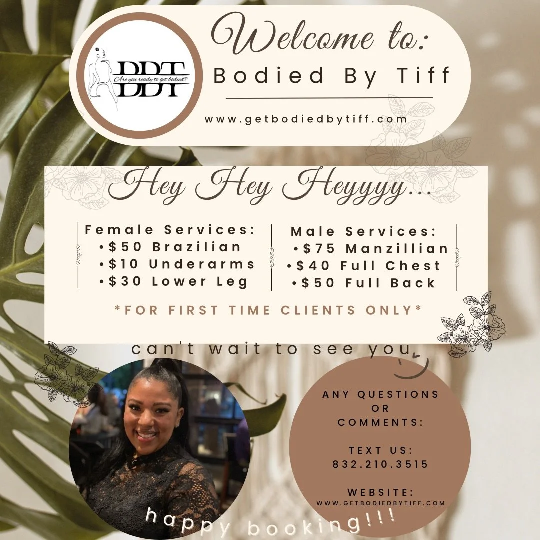 Bodied By Tiff | Expert Brazilian Waxing | Kingwood & Houston, TX in Kingwood, TX (3)