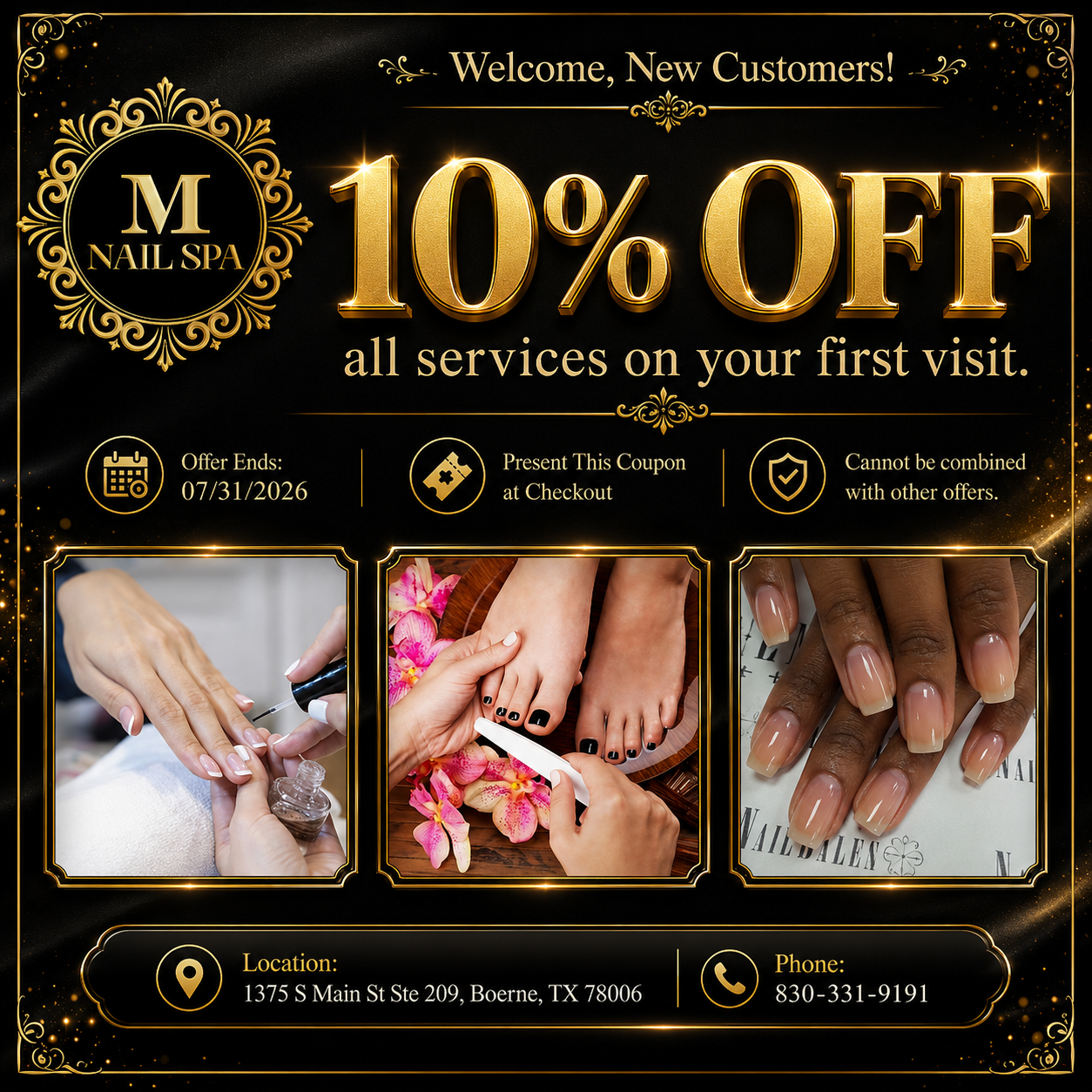 M Nail Spa in Boerne, TX