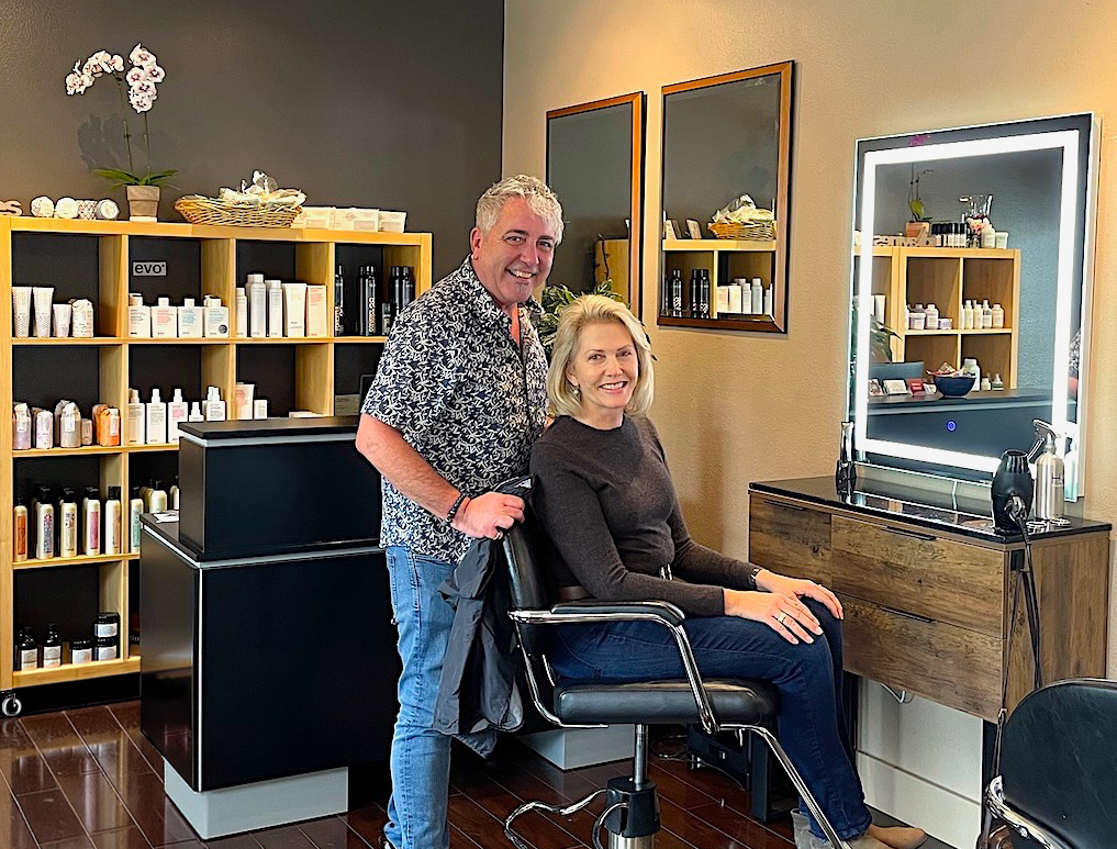 At The Top Salon in Mill Valley, CA
