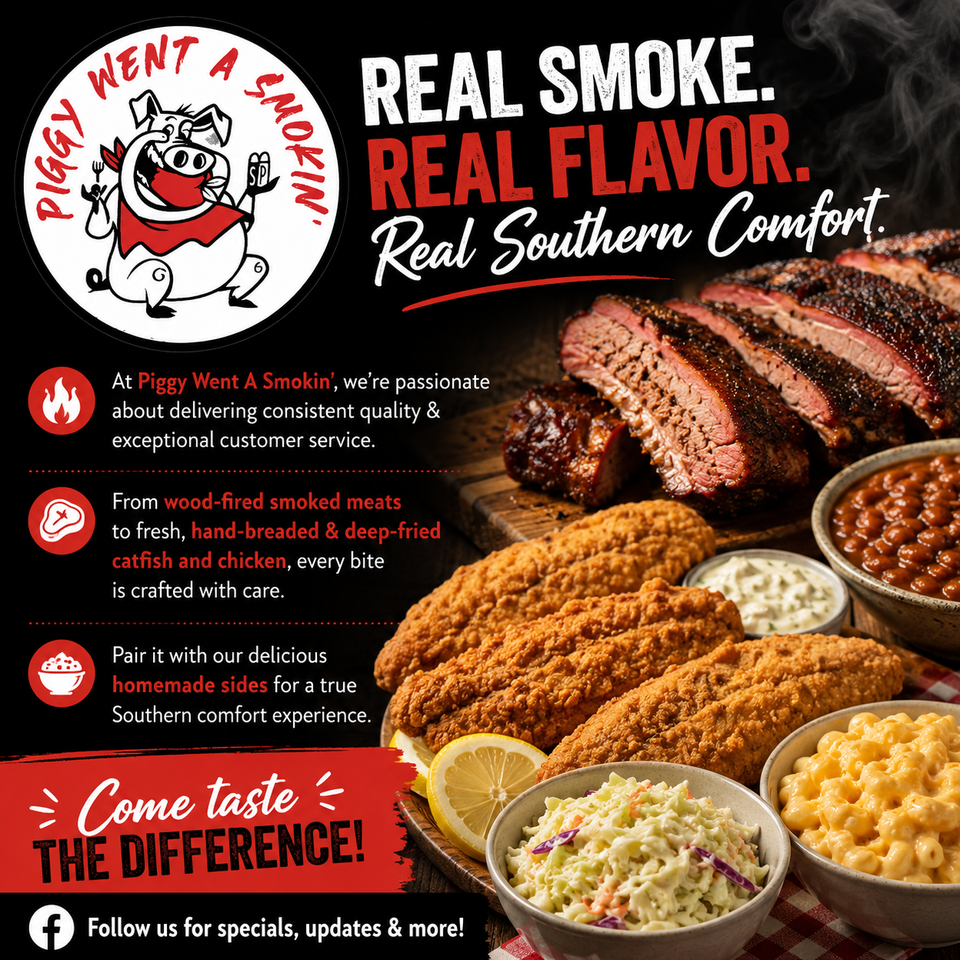 Piggy Went a Smokin BBQ and Catfish in Wise, VA