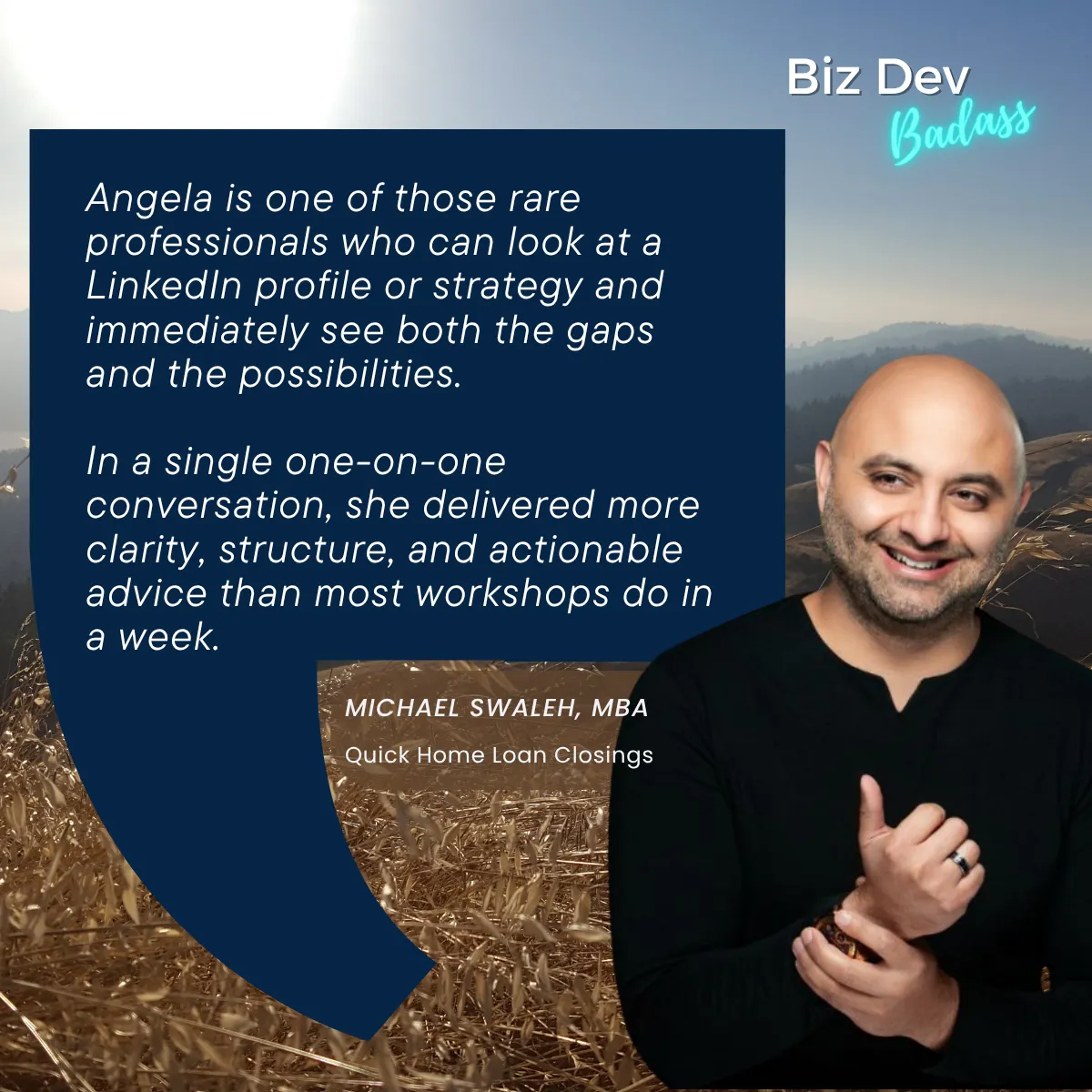 Angela Dunz, Biz Dev Badass in San Rafael, CA