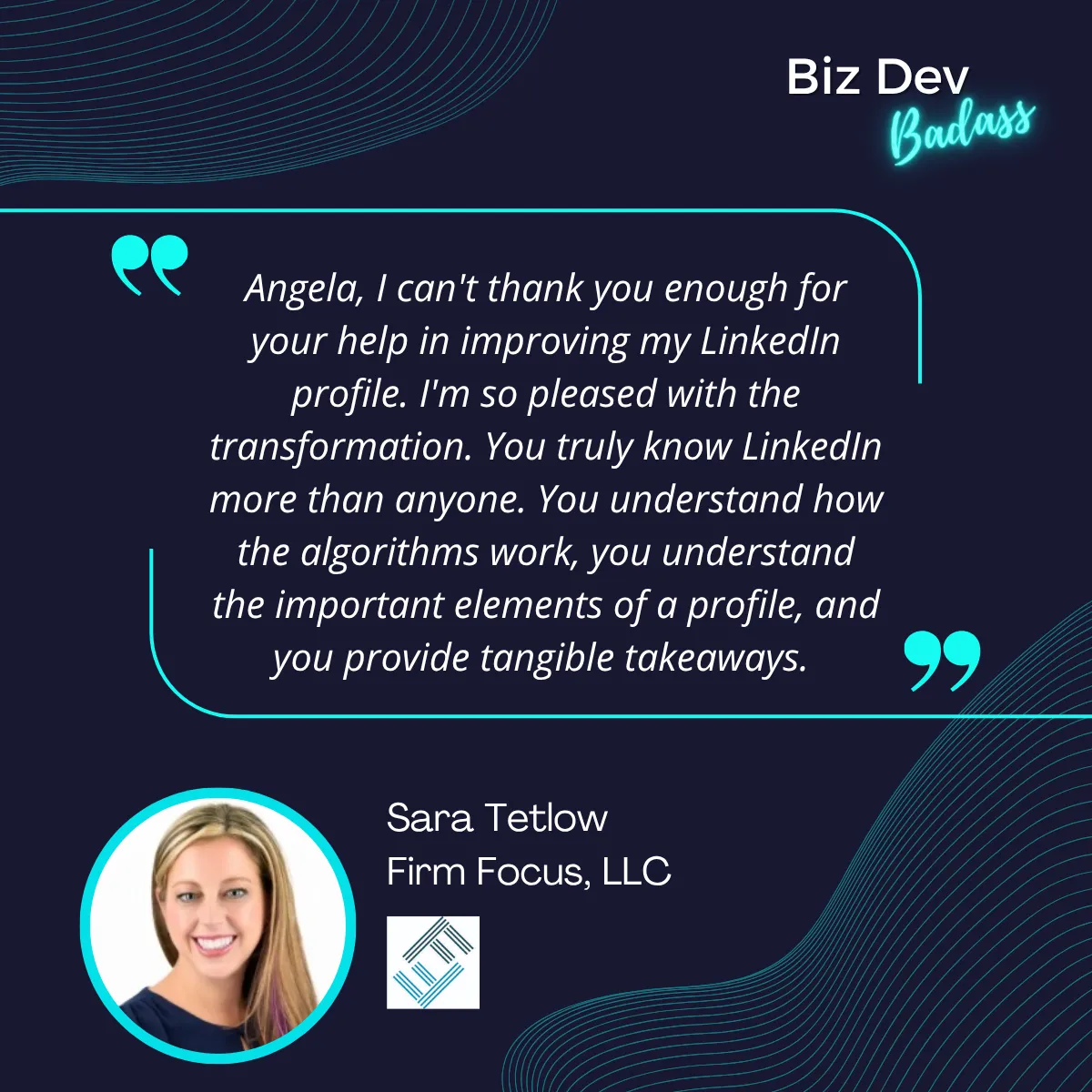 Angela Dunz, Biz Dev Badass in San Rafael, CA (2)