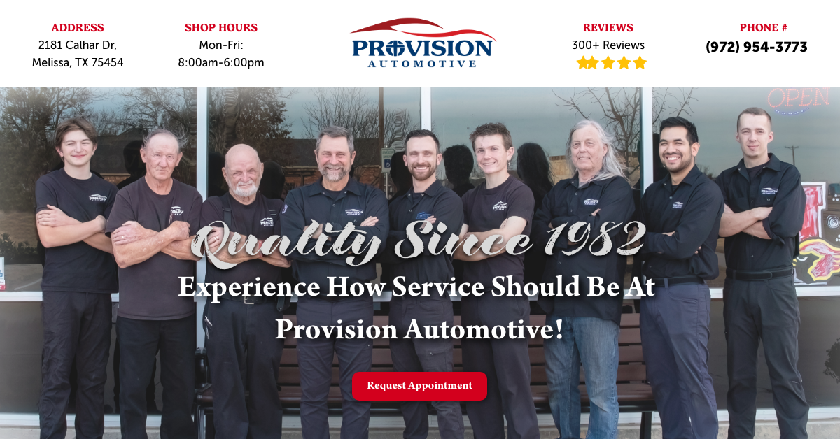 Provision Automotive in Melissa, TX
