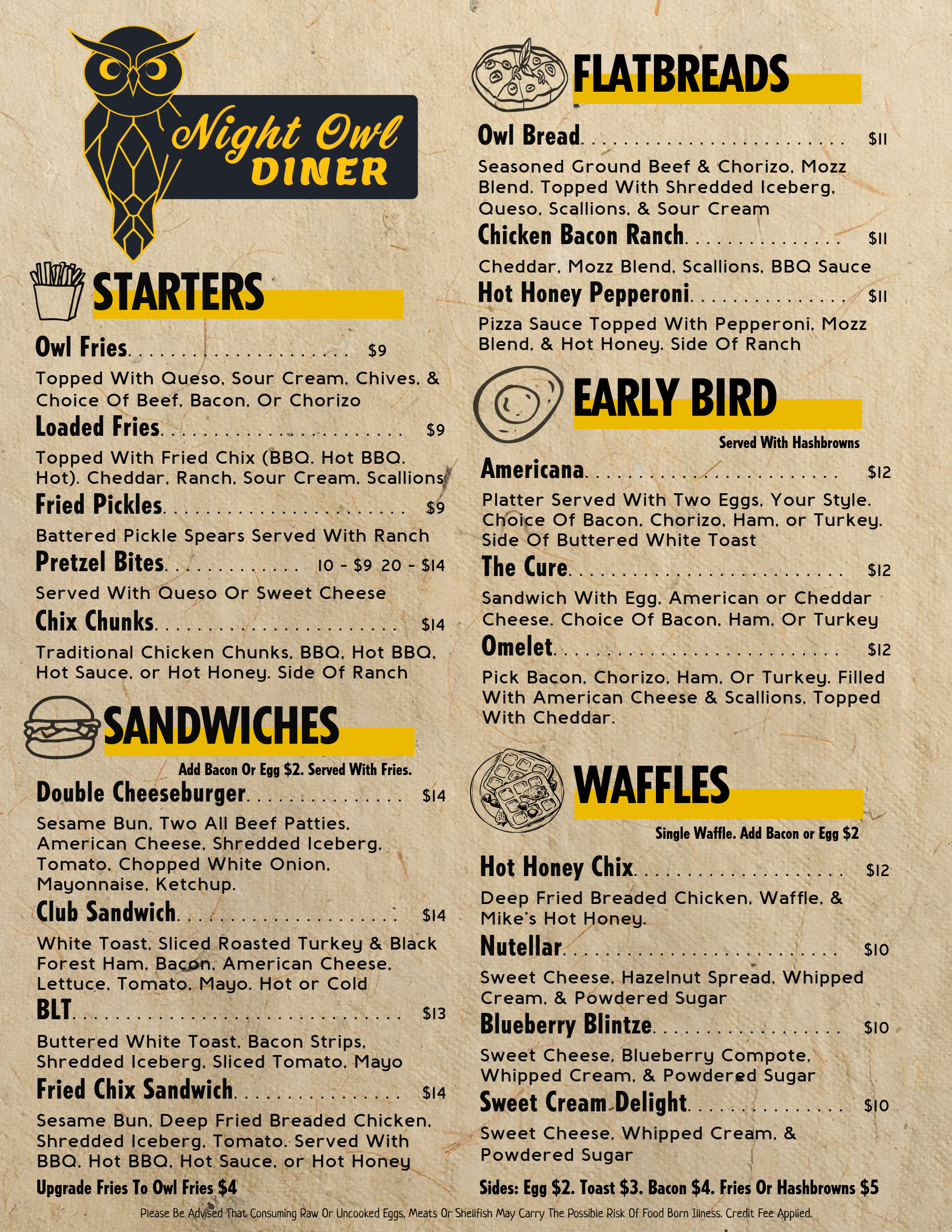Night Owl Diner ( Bowling Green ) in Bowling Green, OH