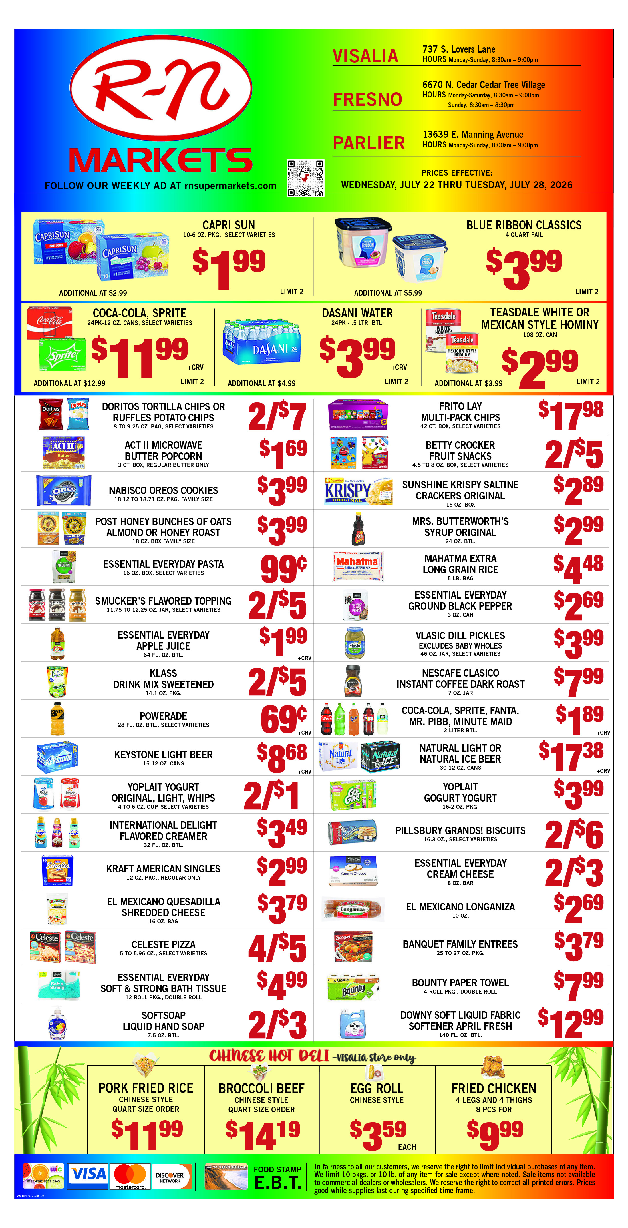R-N Market in Parlier, CA