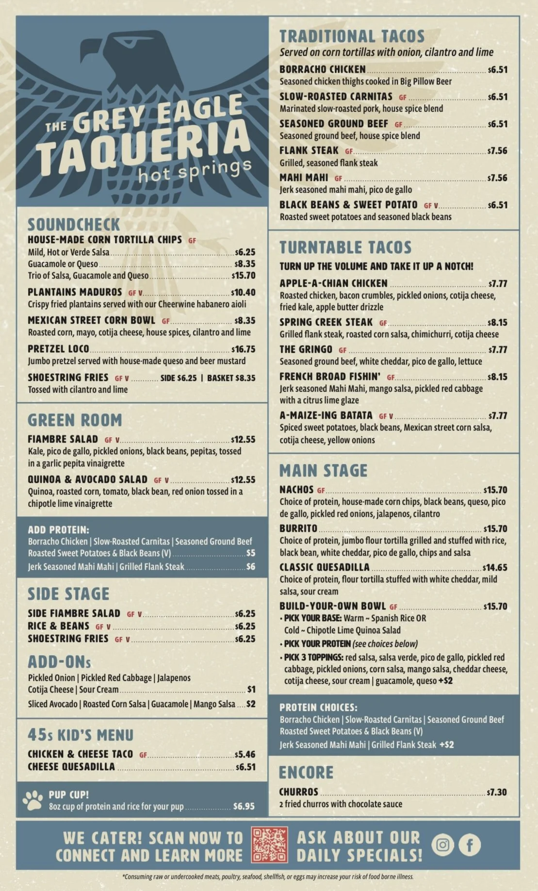 Grey Eagle Taqueria in Hot Springs, NC