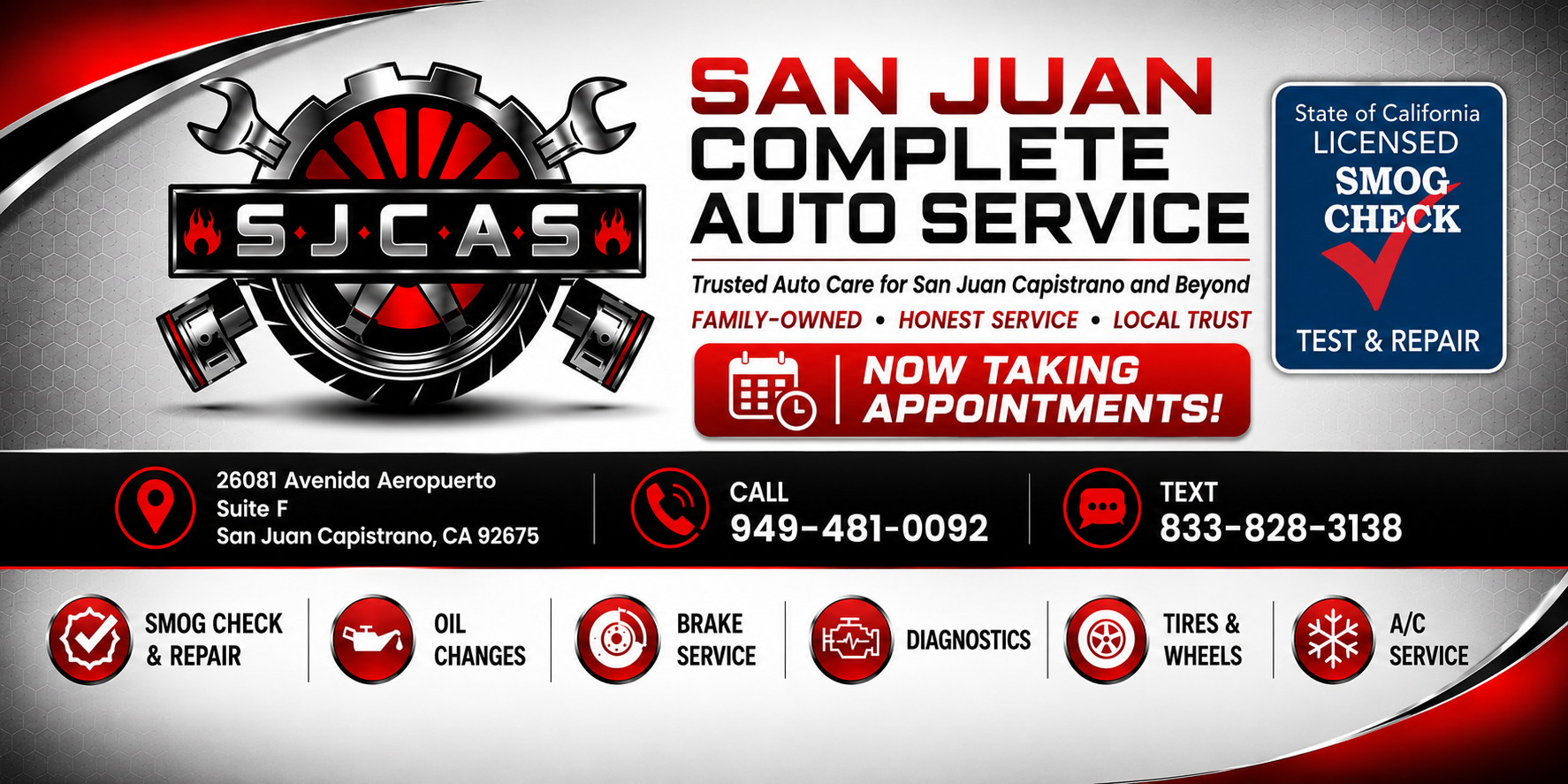 San Juan Complete Auto Service in San Juan Capistrano, CA