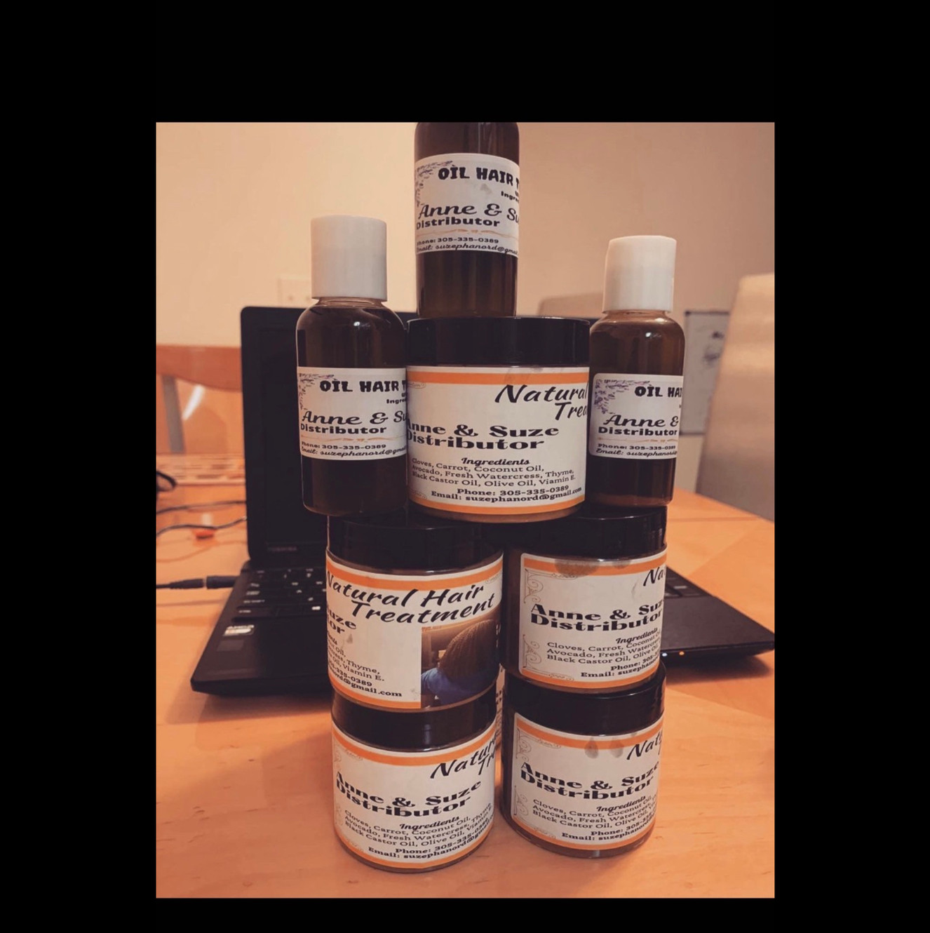 Anne & Suze Natural Hair Products Distributor in Miami Gardens, FL