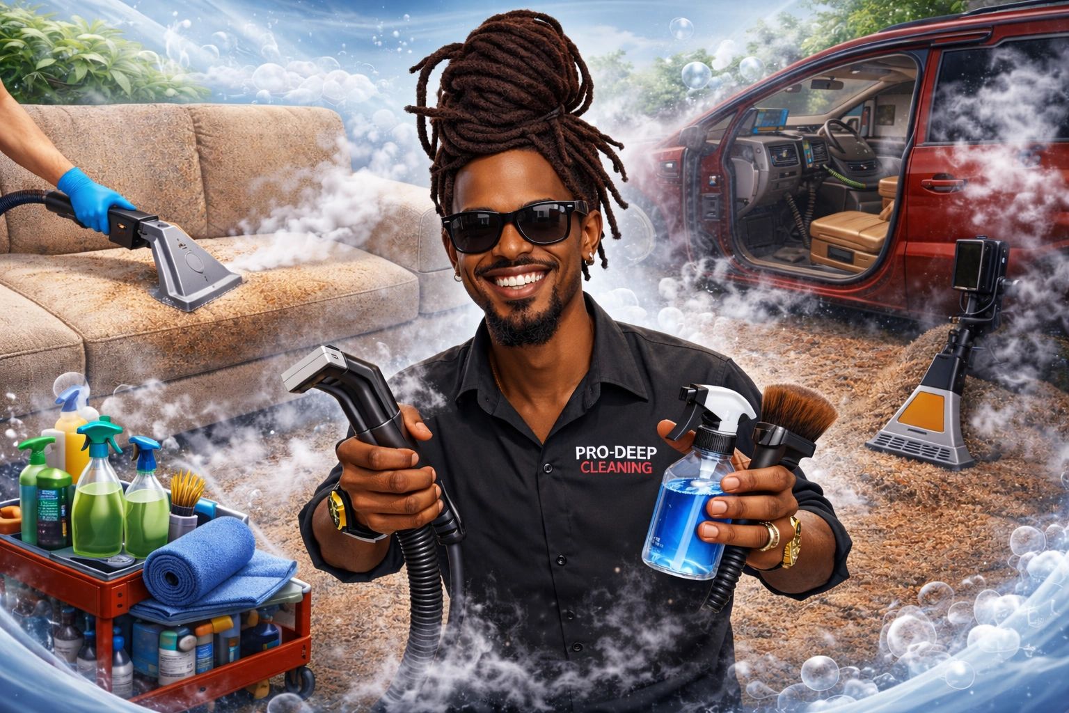 Pro Deep Cleaning Carpet and Upholstery Cleaning/ Auto Interior Detailing services in Oakland Park, FL