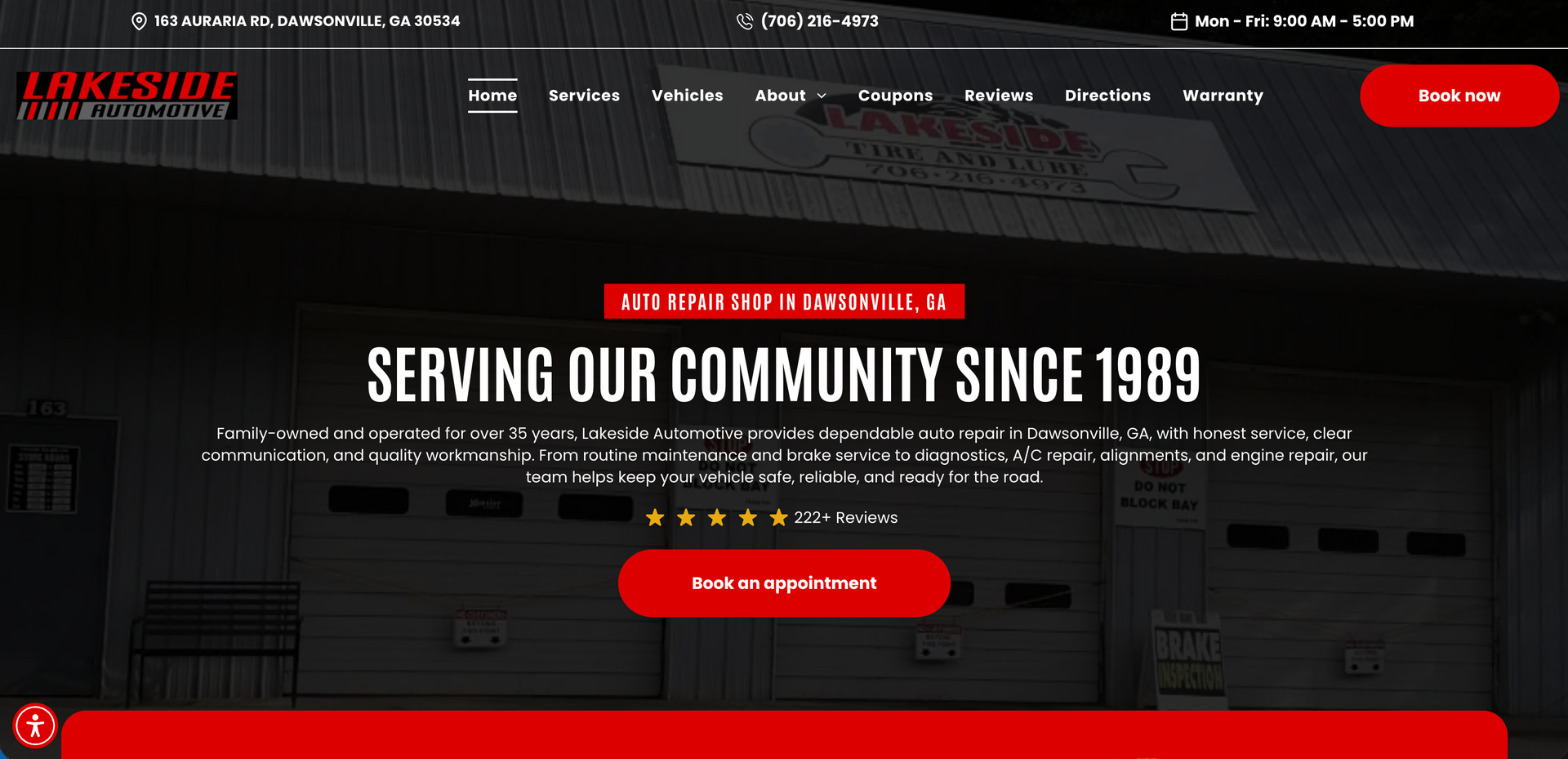 Lakeside Automotive in Dawsonville, GA