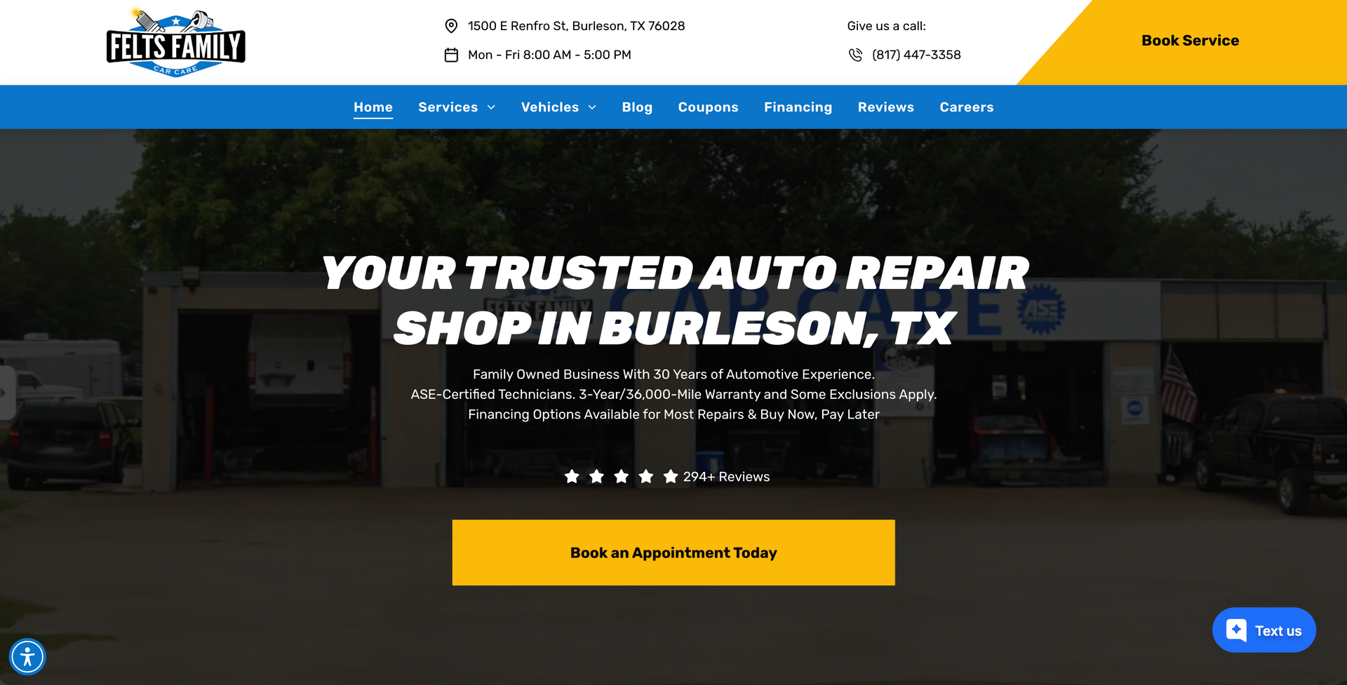Felts Family Car Care in Burleson, TX (2)