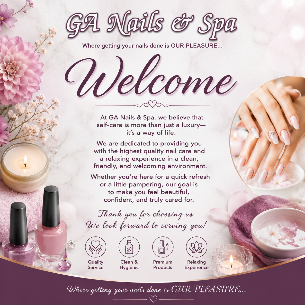 Ga Nails & Spa in Braselton, GA