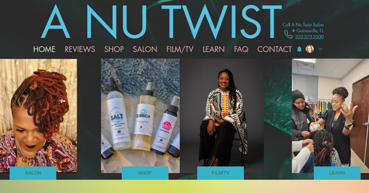 A Nu Twist Salon in Gainesville, FL